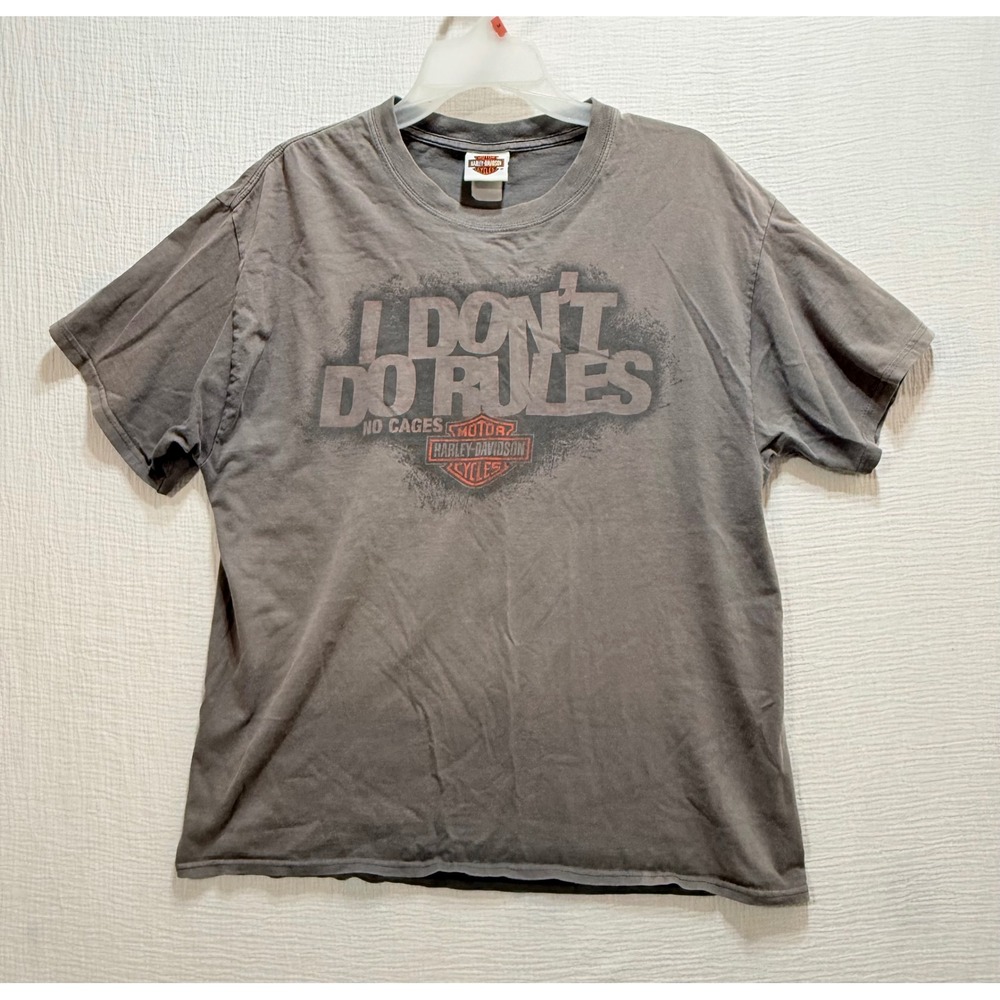 Harley Davidson Baltimore Maryland I Dont Do Rules‎ Graphic T Shirt Men's Size M
